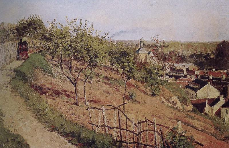Camille Pissarro Metaponto path Schwarz china oil painting image